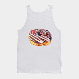Black Forest Donut Painting 2 (no background) Tank Top